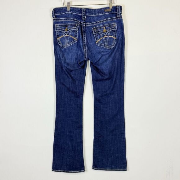 Kut From The Kloth Heavy Stitch Natalie High Rise Bootcut Jeans Women's Size 6 - Picture 4 of 8